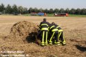 hooibalen in de brand 